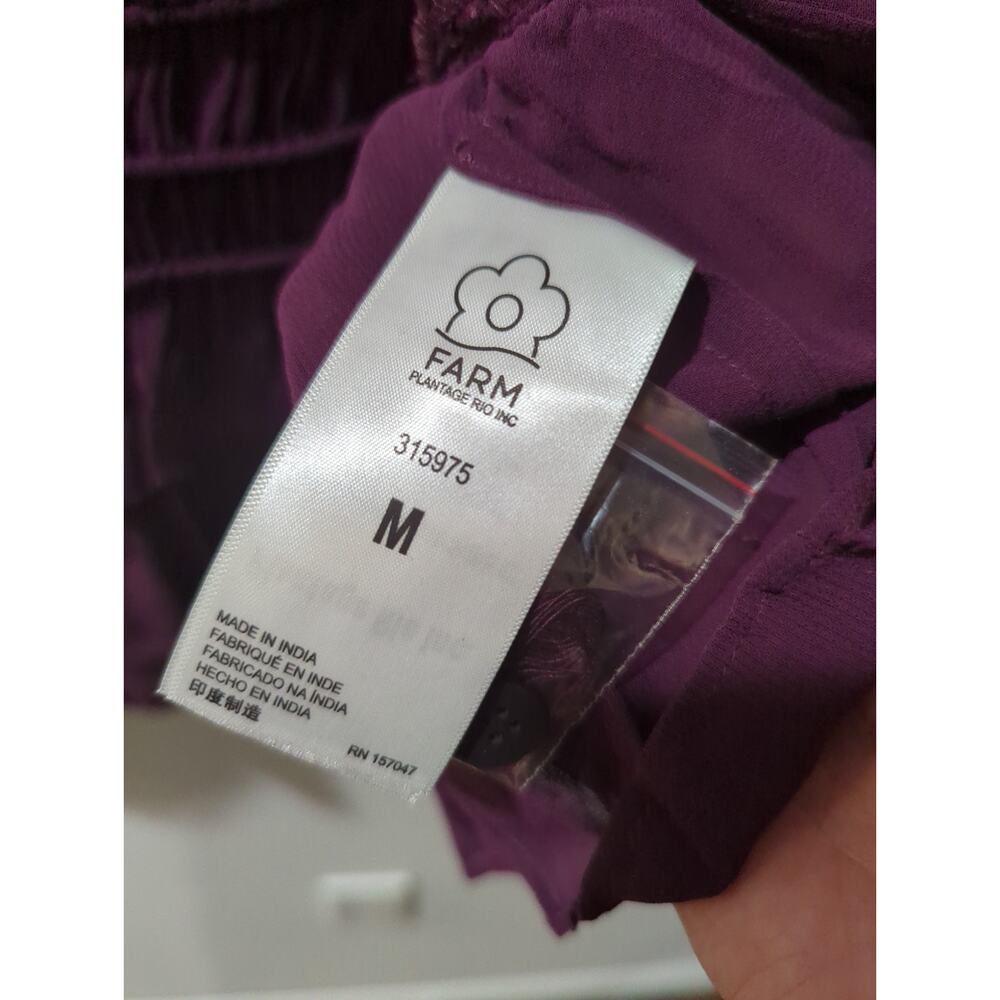 Farm Rio Chiffon Ruffled Blouse NWT - Picture 6 of 7